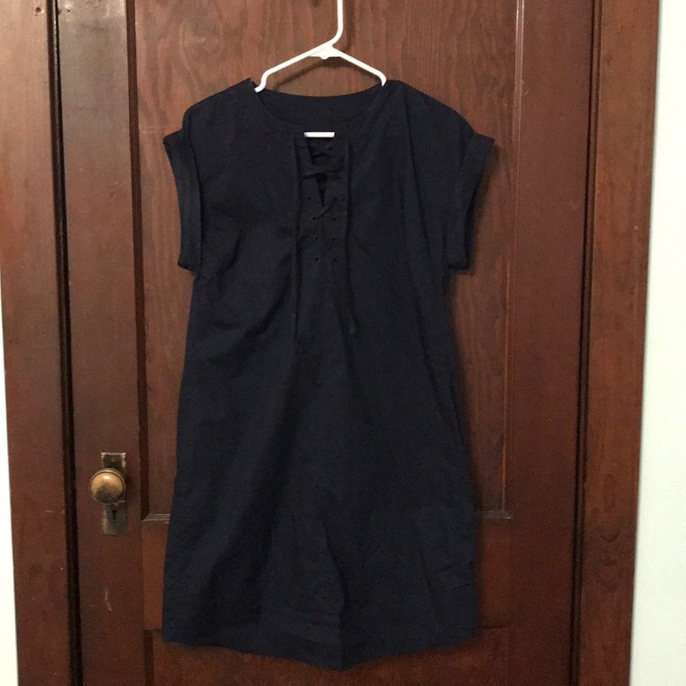 COPY - J. Crew. Navy Dress